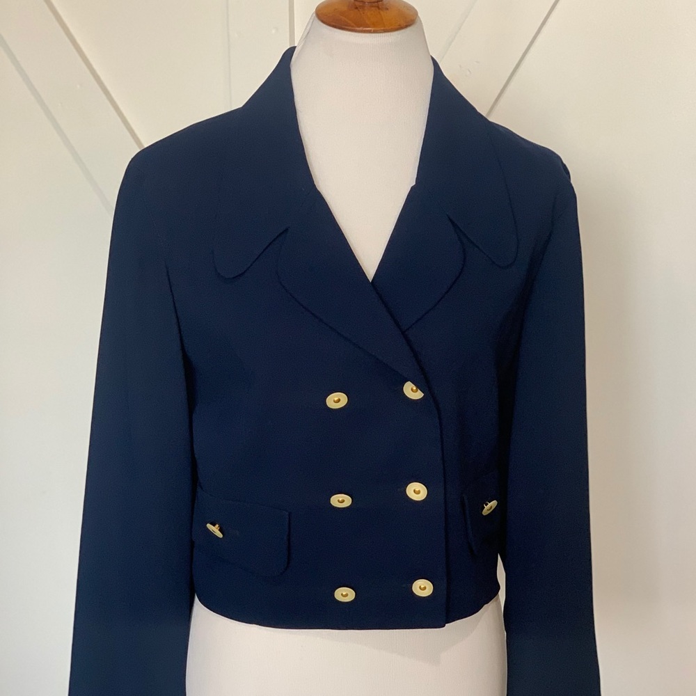 Vintage Navy blue blazer
